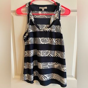 Banana Republic blue and white tank top-size small-like new